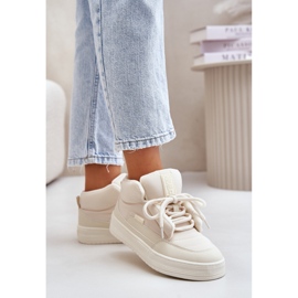 Zapatillas deportivas Big Star OO274A531 color crema blanco 2