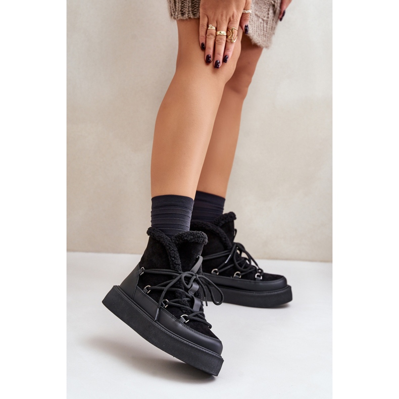 Botas de nieve Modelo 24882 Negro 1