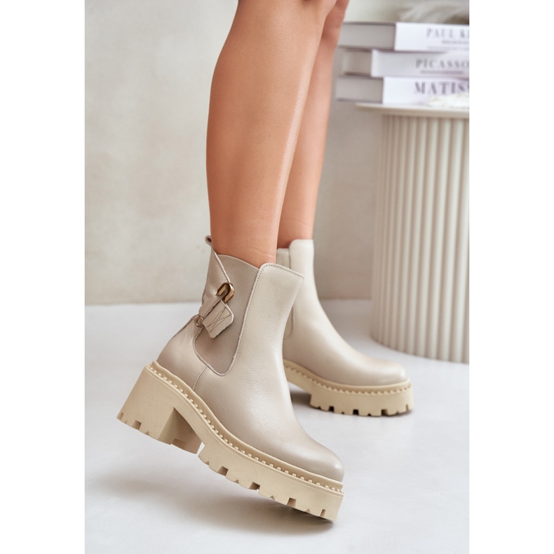 Botas Zazoo 60490 Beige Claro 1