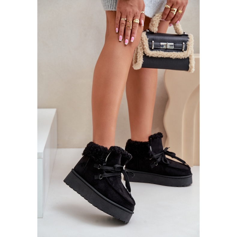 Botas de nieve Modelo 20209-4A Negro 1