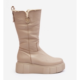 Modelo 70121 Botas beige 3