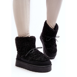 Botas de nieve Modelo 20223-4A Negro 2