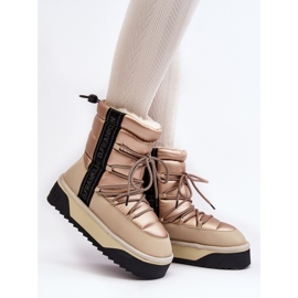 Botas de nieve Modelo DFSH371006 Beige 1