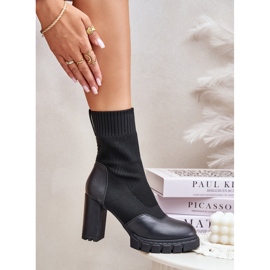 Botas Modelo A9602 Negras negro 2