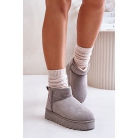 Botas de nieve Modelo 20216-4I Gris 2