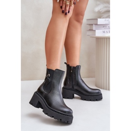 Botas Modelo Zazoo 60490 Negro 1