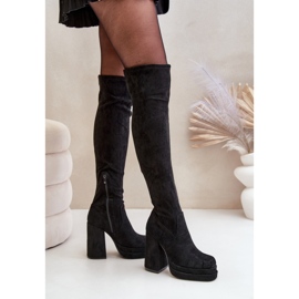 Modelo 8669 Botas negras negro 1 Modelo 8669 Botas negras negro 1
