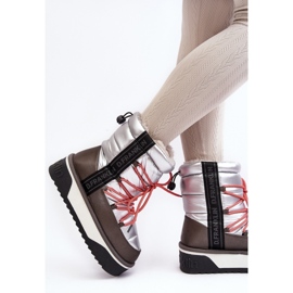 DFSH371006 Botas de nieve plateadas plata 2