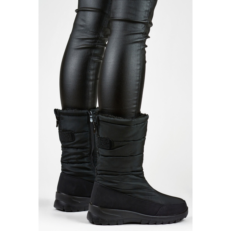 Botas de nieve Modelo A11 20A-B Negro 1 Botas de nieve Modelo A11 20A-B Negro 1