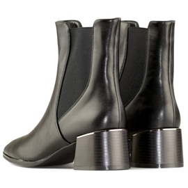 Botas Chelsea Modelo 9611B Negro 1