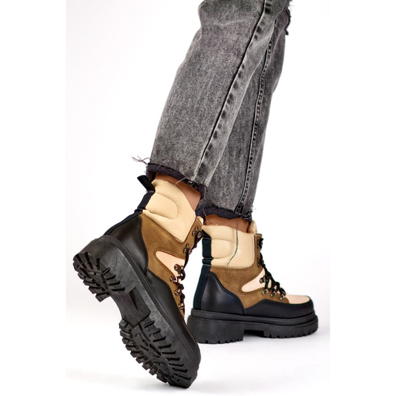 Tramperos Modelo A-852KH Beige/Negro 1