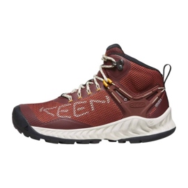 Zapatos Trekking KEEN Nxis Evo Mid Wp KE-1027793 rojo 1