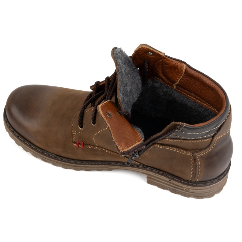 ABIS Calzado de hombre cálido 197 marrón 2