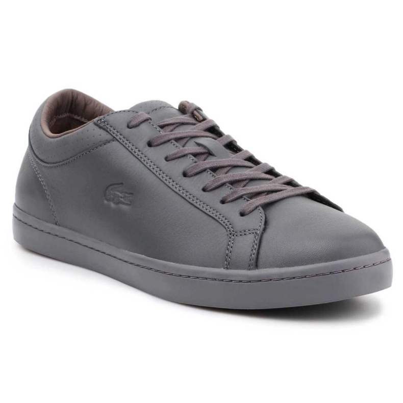 Lacoste Straightset 4 Srm Gry Leather M 30SRM4015 gris 1