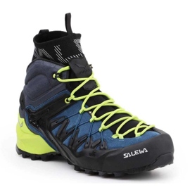 Salewa Ms Wildfire Edge Mid Gtx 61350-8971 zapatos de senderismo azul 1