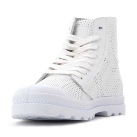 Zapatos Palladium Mid Lp Perf W 95756-073-M gris 12