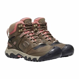 Zapatillas Trekking Keen Ridge Flex Mid Wp KE-1024921 marrón 1 Zapatillas Trekking Keen Ridge Flex Mid Wp KE-1024921 marrón 1