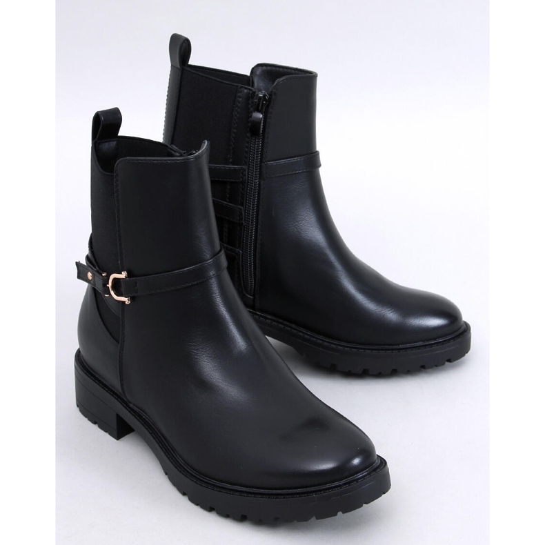 Botas Chelsea clásicas de mujer Royle Black negro 1