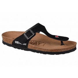 Chanclas Geographical Norway Sandalias Esclavas Bios W GNW20408-01 negro 1