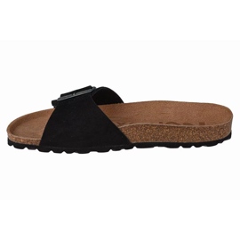 Geographical Norway Sandalias Bios Pala Hebilla chanclas W GNW20410-01 negro 2
