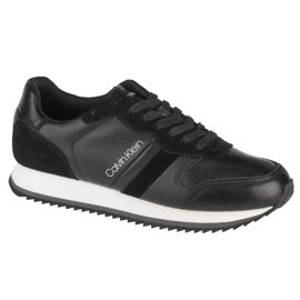Calvin Klein Low Top Lace Up Lth M HM0HM00287-BAX Zapatos negro 1