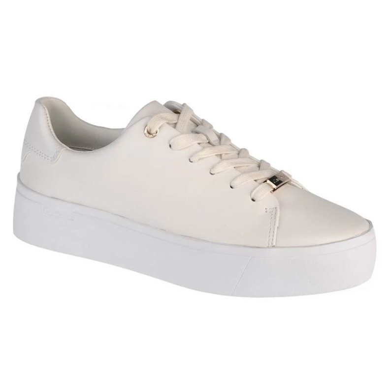 Calvin Klein Flatform Lace Up W HW0HW00575-0K4 blanco 1