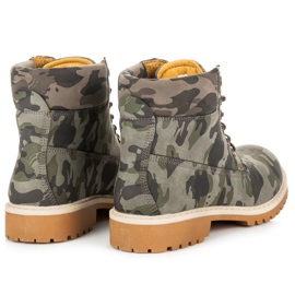 Mckeylor Cazadoras de camuflaje para mujer verde 5