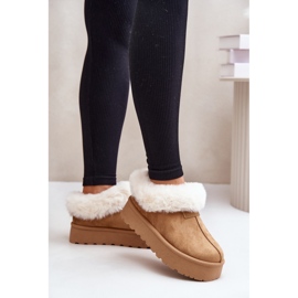 Botas de nieve Modelo VL245P Camel marrón 1