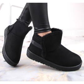 Botas de nieve negras en la plataforma Big Star W INT1752 negro 2