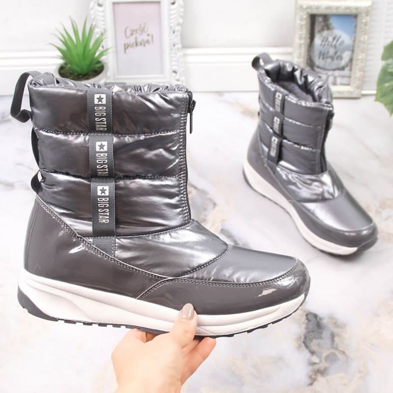 Botas de nieve con aislamiento metálico Big Star INT1785A plata 1
