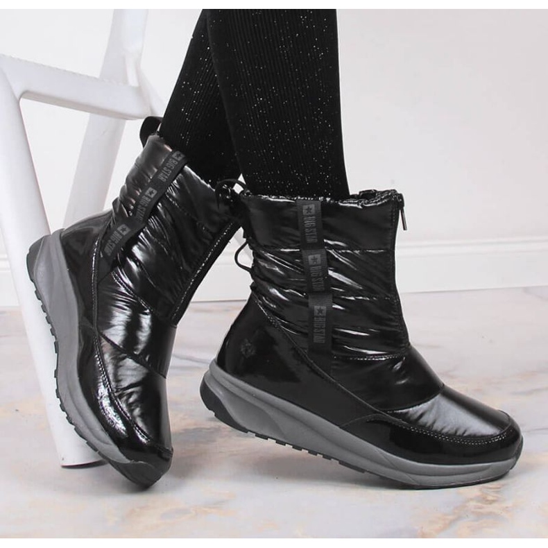 Botas de nieve metalizadas Big Star INT1785B negro 1
