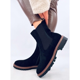 Botas Chelsea Fuqua de ante negro 2