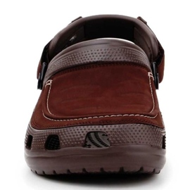 Chanclas Crocs Yukon Vista Ii Clog 207142-206 marrón 2
