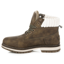 Ideal Shoes cazadores verdes 2