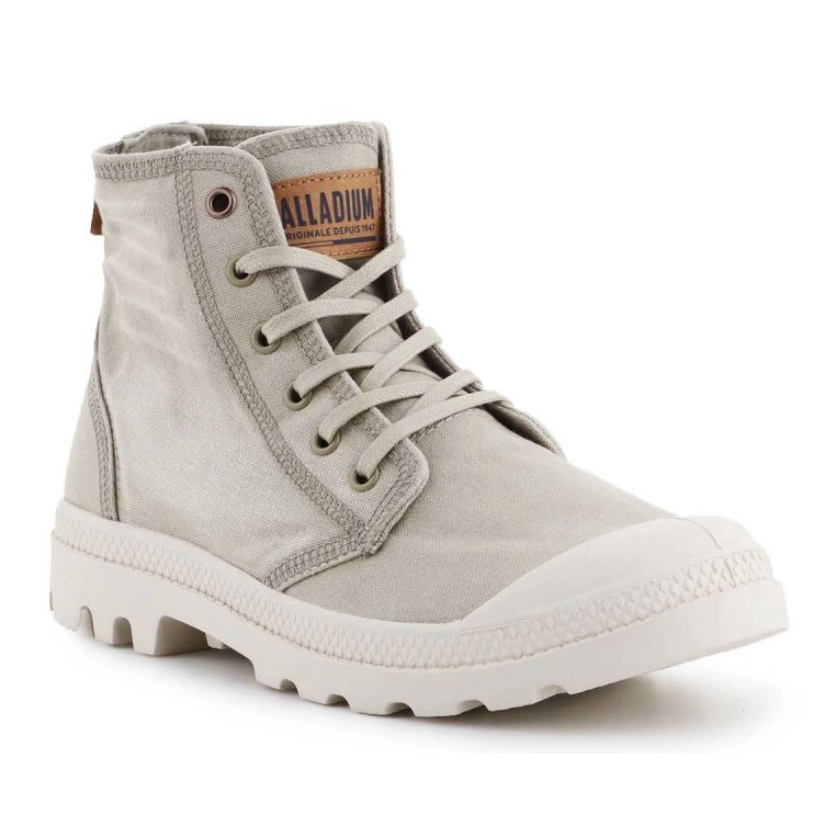 Zapatos Palladium Hi Denim 76230-379-M beige 1