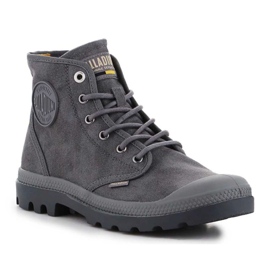Zapatos Palladium Pampa Hi Wax French Metal 77222-068-M gris 1