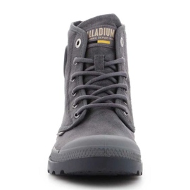 Zapatos Palladium Pampa Hi Wax French Metal 77222-068-M gris 2