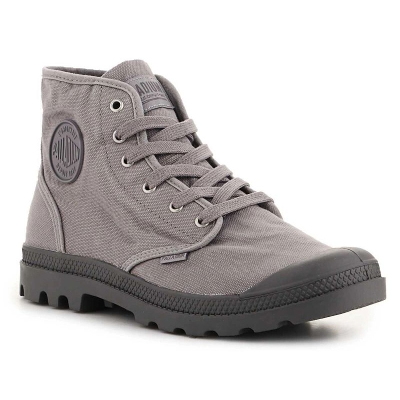 Palladium Pampa High Hi 02352-071-M Zapatos franela Gris 1