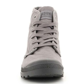 Palladium Pampa High Hi 02352-071-M Zapatos franela Gris 2