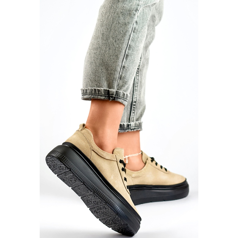 Zapatillas Deportivas Modelo GD-XF-120A-BE Beige - PRIMO 1