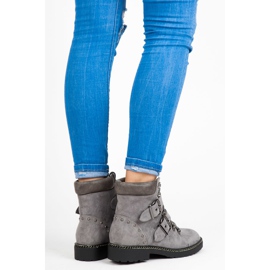 Suede VICES Trabajadores gris 1