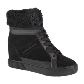 Calvin Klein Hidden Wedge Warm Zapatos W YW0YW00439-0GJ negro 4