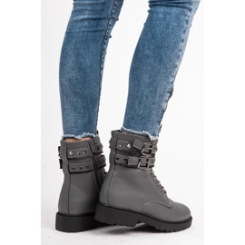 Betler Botas de trabajador con estilo gris 6