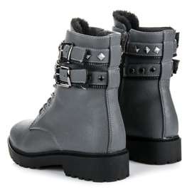 Betler Botas de trabajador con estilo gris 2