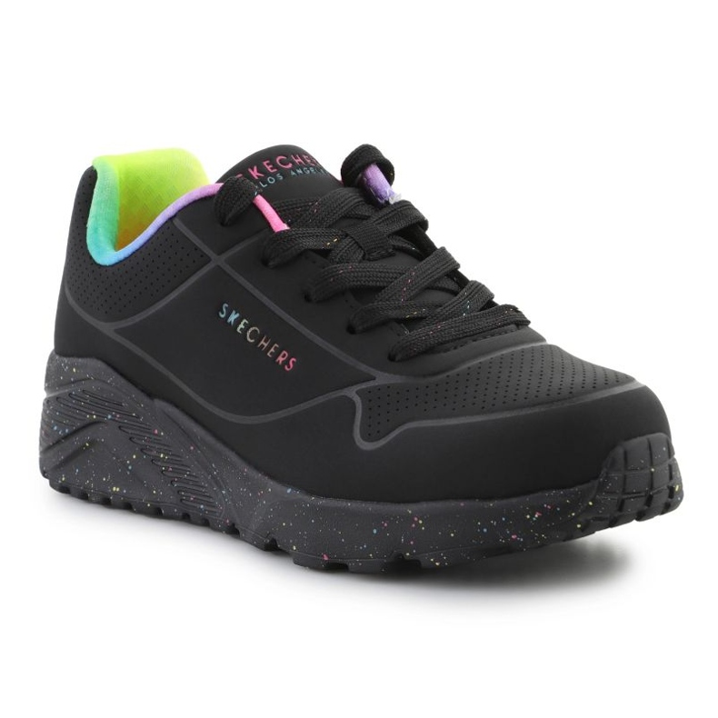 Zapatillas Skechers Uno Lite Rainbow Speckle 310456L-BKMT negro 1