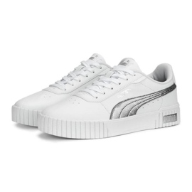 Zapatillas Puma Carina 2.0 Space Metallics 389387-02 blanco 1