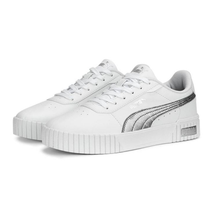 Zapatillas Puma Carina 2.0 Space Metallics 389387-02 blanco 1