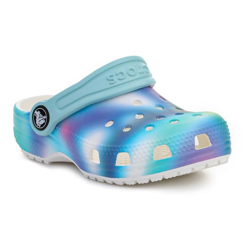 Chanclas Crocs Classic Solarized Kids Clog 207588-94S azul 1