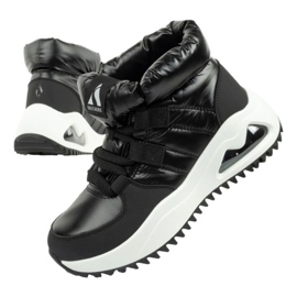 Botas de nieve Skechers Uno para mujer 177559/BLK negro 1