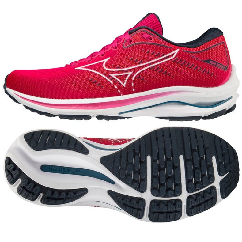 Zapatillas Mizuno Wave Rider 25 J1GD210303 rosa 1